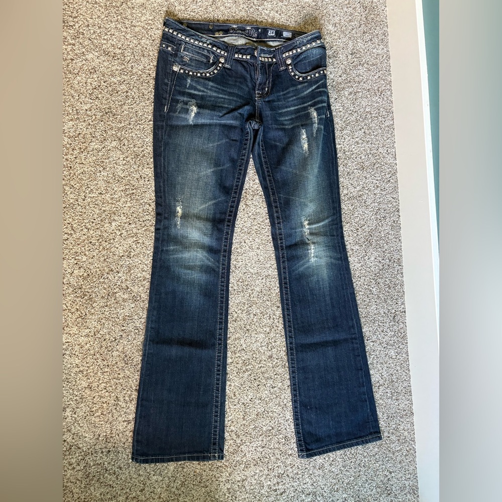 Miss Me Women's Blue Boot Cut Jeans
